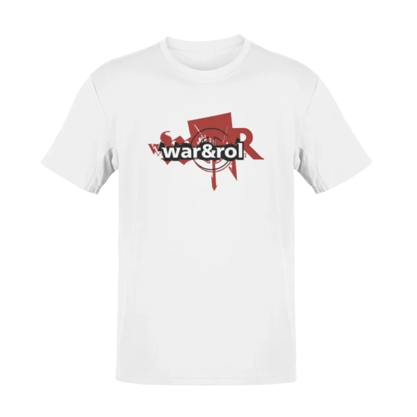 Camiseta "War & Rol" – Modelo logo grande