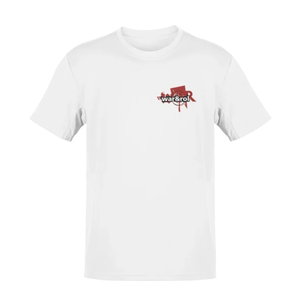 Camiseta "War & Rol" – Modelo logo pequeño