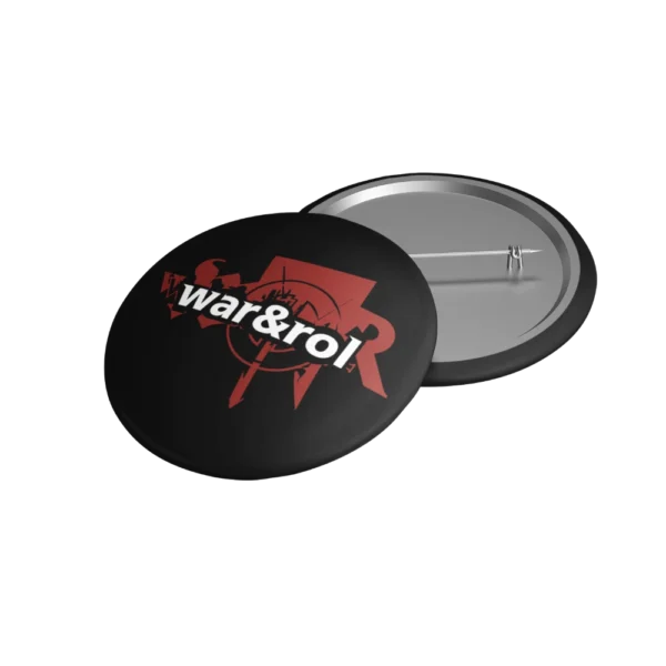 Chapa "War & Rol" - Imagen 2